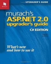 Tapa de Murach's ASP.NET 2.0 upgrader's guide