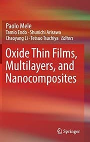 Tapa de Oxide Thin Films, Multilayers, and Nanocomposites