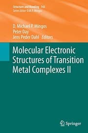 Tapa de Molecular Electronic Structures of Transition Metal Complexes II