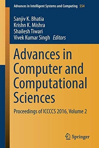 Tapa de Advances in Computer and Computational Sciences