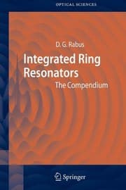 Tapa de Integrated Ring Resonators