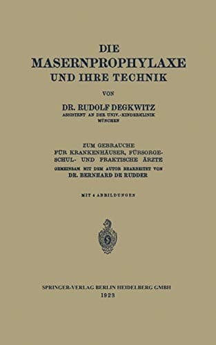 Tapa de Die Masernprophylaxe und Ihre Technik
