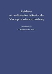 Tapa de Richtlinien zur Medizinischen Indikation der Schwangerschaftsunterbrechung
