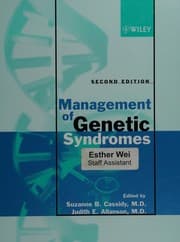Tapa de Management of genetic syndromes