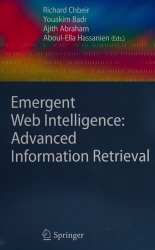 Tapa de Emergent Web Intelligence: Advanced Information Retrieval