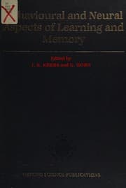 Tapa de Behavioural and neural aspects of learning and memory