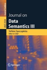Tapa de Journal on Data Semantics III