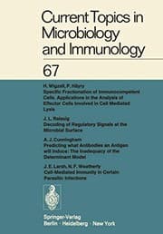 Tapa de Current Topics in Microbiology and Immunology / Ergebnisse der Microbiologie und Immunitätsforschung