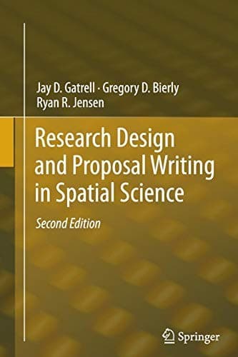 Tapa de Research Design and Proposal Writing in Spatial Science