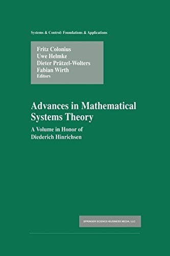 Tapa de Advances in Mathematical Systems Theory