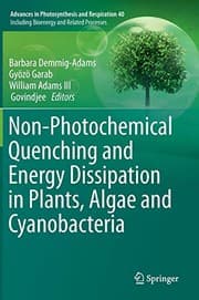 Tapa de Non-Photochemical Quenching and Energy Dissipation in Plants, Algae and Cyanobacteria