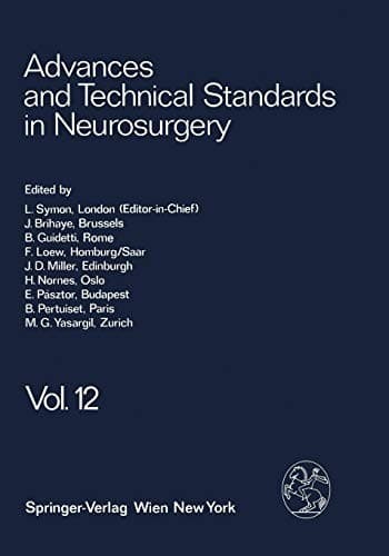 Tapa de Advances and Technical Standards in Neurosurgery