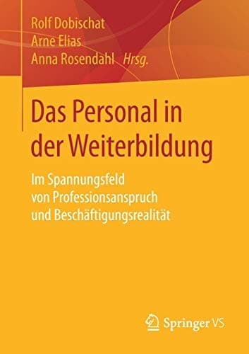 Tapa de Das Personal in der Weiterbildung