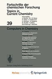 Tapa de Computers in Chemistry