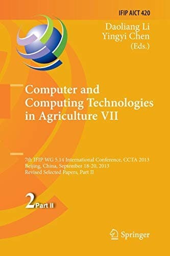 Tapa de Computer and Computing Technologies in Agriculture VII