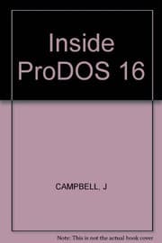 Tapa de Inside ProDOS 16