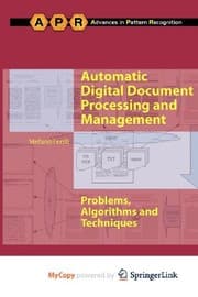 Tapa de Automatic Digital Document Processing and Management