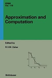 Tapa de Approximation and Computation
