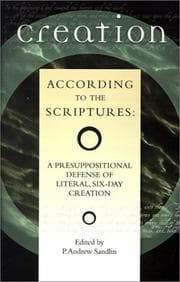 Tapa de Creation According to the Scriptures