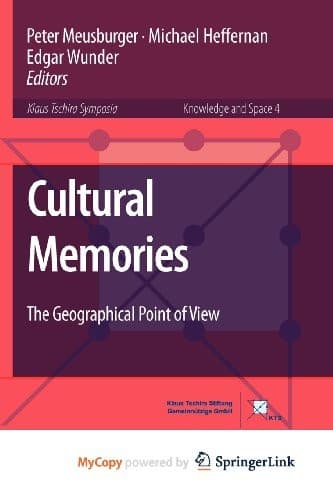 Tapa de Cultural Memories
