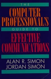 Tapa de Computer professional's guide to effective communications