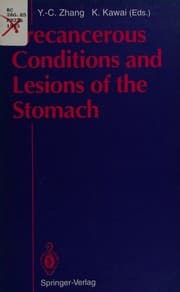Tapa de Precancerous conditions and precancerous lesions of the stomach