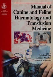 Tapa de BSAVA manual of canine and feline haematology and transfusion medicine