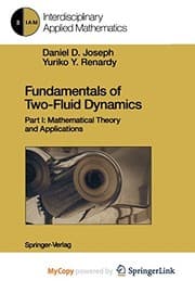 Tapa de Fundamentals of Two-Fluid Dynamics : Part I