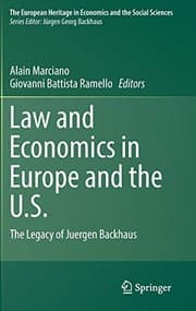 Tapa de Law and Economics in Europe and the U.S.