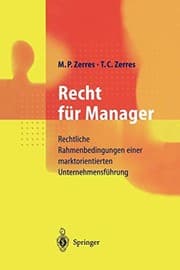 Tapa de Recht für Manager