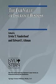 Tapa de The Fair Value of Insurance Business