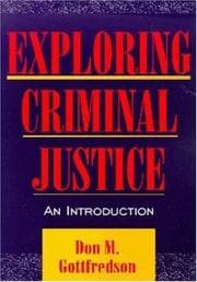 Tapa de Exploring criminal justice