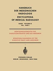 Tapa de Röntgendiagnostik des Digestionstraktes und des Abdomen / Roentgen Diagnosis of the Digestive Tract and Abdomen