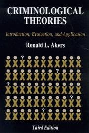Tapa de Criminological theories