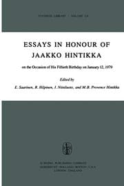 Tapa de Essays in Honour of Jaakko Hintikka