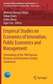 Tapa de Empirical Studies on Economics of Innovation, Public Economics and Management