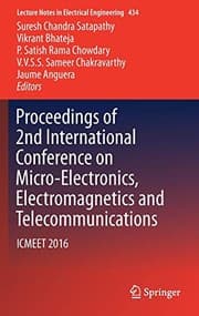 Tapa de Proceedings of 2nd International Conference on Micro-Electronics, Electromagnetics and Telecommunications