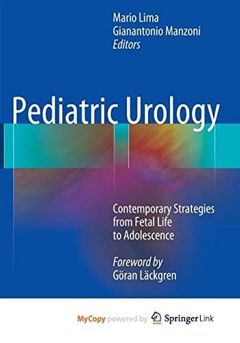 Tapa de Pediatric Urology