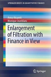 Tapa de Enlargement of Filtration with Finance in View