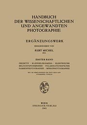 Tapa de Objektiv · Kleinbildkamera · Elektrische Belichtungsmesser · Polarisationsfilter Farbenphotographie · Mikrophotographie