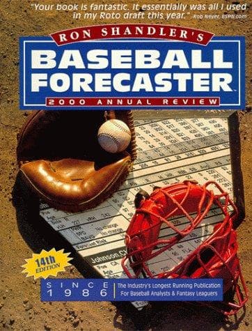 Tapa de Baseball Forecaster 2000 Annual Review