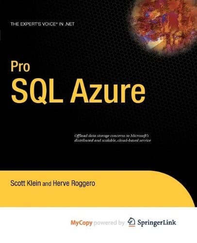 Tapa de Pro SQL Azure