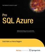 Tapa de Pro SQL Azure