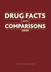 Tapa de Drug Facts and Comparisons 2015
