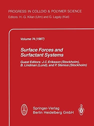Tapa de Surface Forces and Surfactant Systems
