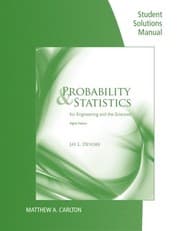 Tapa de Student Solutions Manual for Devore's Probability and Statistics for Engineering and Science, 8th