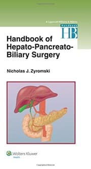 Tapa de Handbook of Hepato-Pancreato-Biliary Surgery