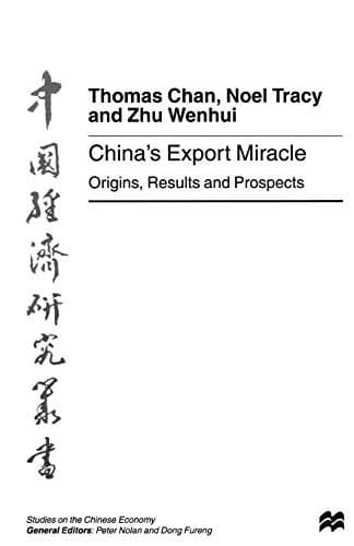 Tapa de China's Export Miracle