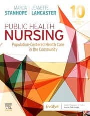 Tapa de Public Health Nursing