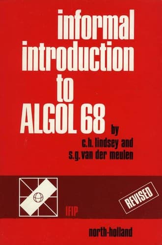 Tapa de Informal introduction to ALGOL 68